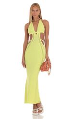Picture Crochet Cut-Out Dress in Neon Yellow. Source: https://media-img.lucyinthesky.com/data/May23/150xAUTO/f995cc7a-7eb2-498e-86cf-6688ebf0b27c.jpg