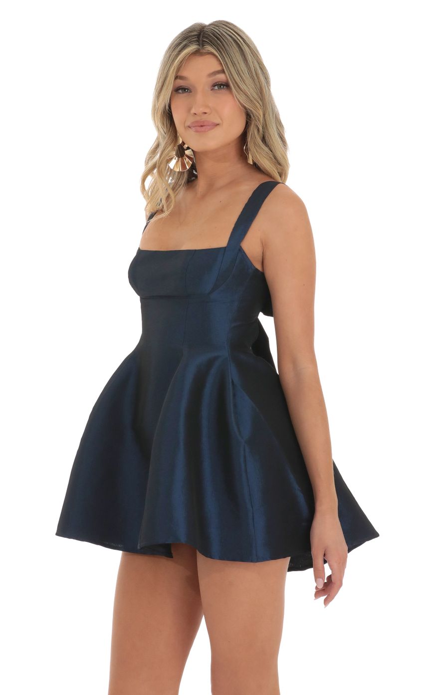 Picture Fit and Flare Dress in Navy. Source: https://media-img.lucyinthesky.com/data/May23/850xAUTO/023048fa-ab78-486d-8ec1-f58e184536f5.jpg