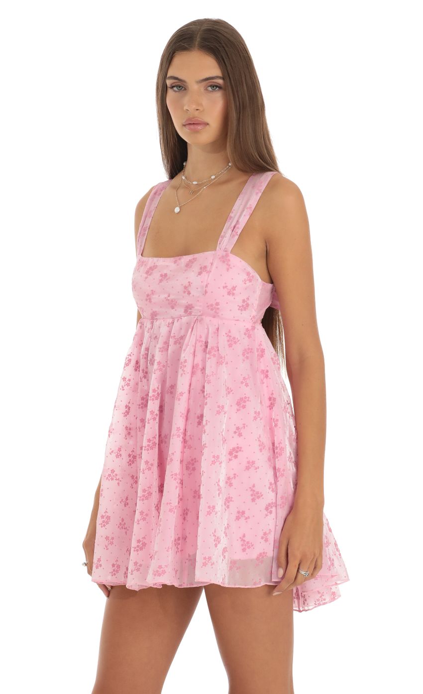 Picture Floral Baby Doll Dress in Pink. Source: https://media-img.lucyinthesky.com/data/May23/850xAUTO/02caa532-5b23-4fd2-b163-bbd6ca88eb3d.jpg