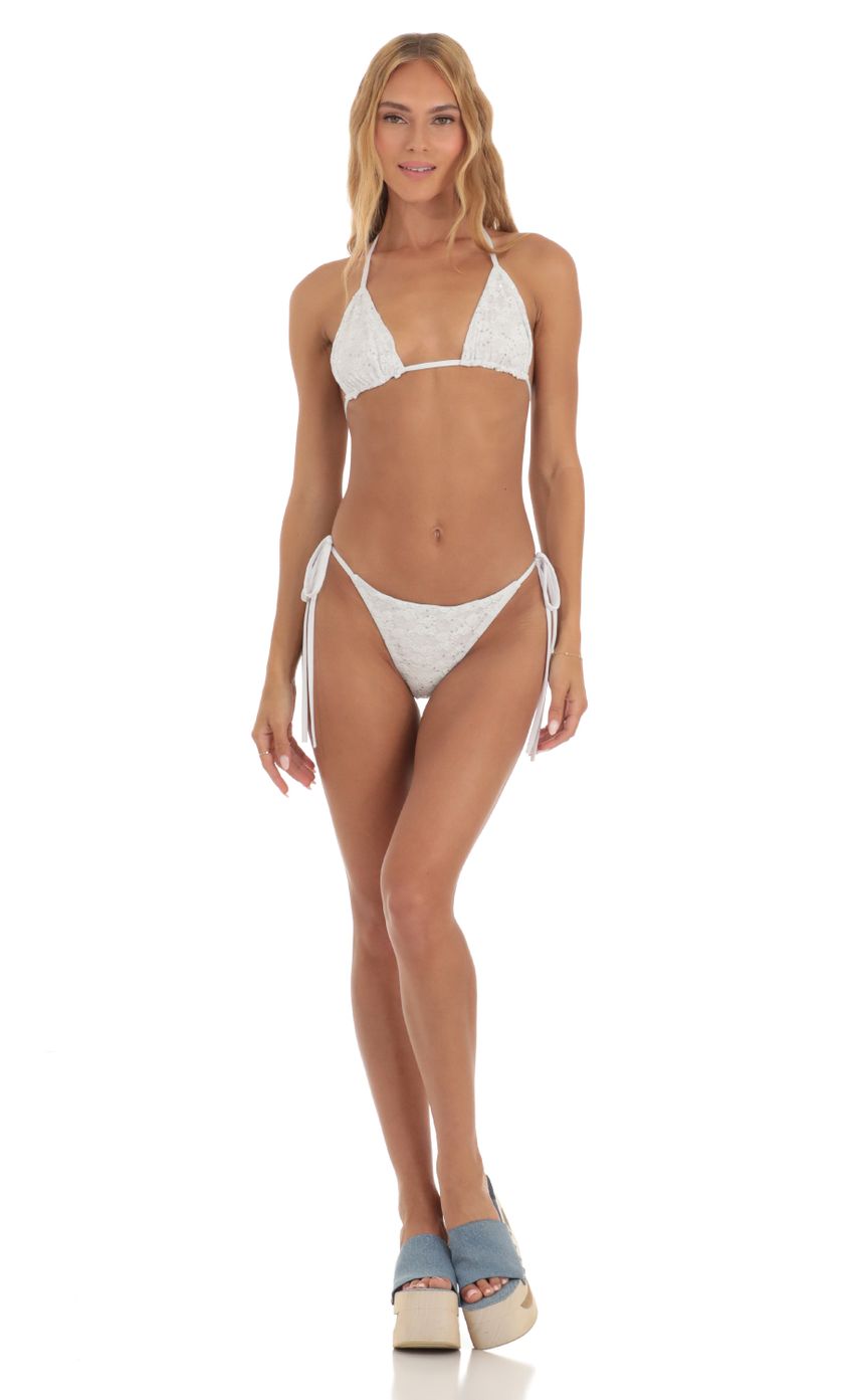 Picture Sequin Lace Bikini Set in White. Source: https://media-img.lucyinthesky.com/data/May23/850xAUTO/28dea0e9-275c-43e1-b3d7-8054dce755a8.jpg