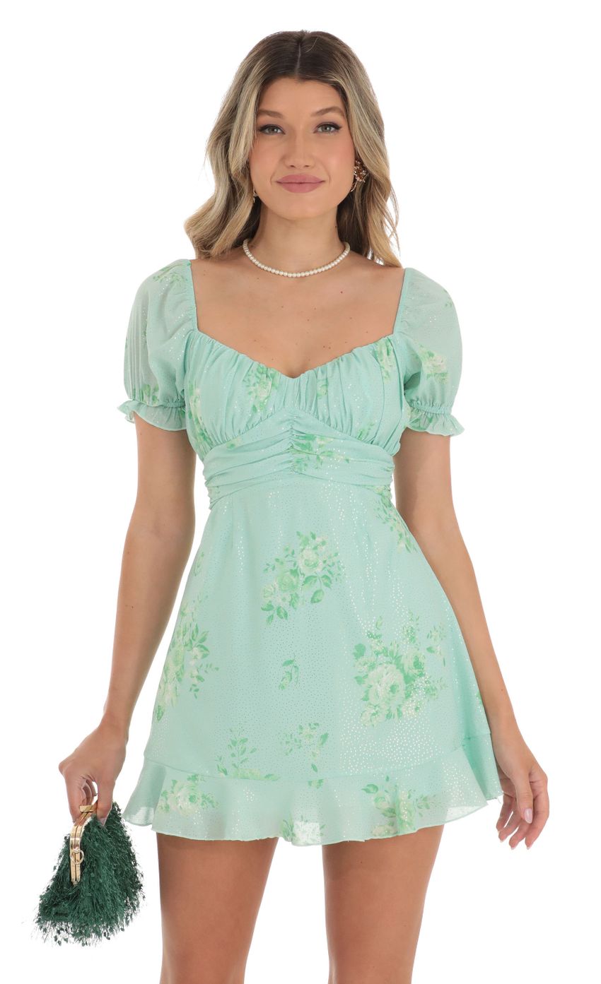 Picture Fit and Flare Dress in Mint. Source: https://media-img.lucyinthesky.com/data/May23/850xAUTO/958e9a70-17c5-4337-bb50-4c83e0c4c7d3.jpg