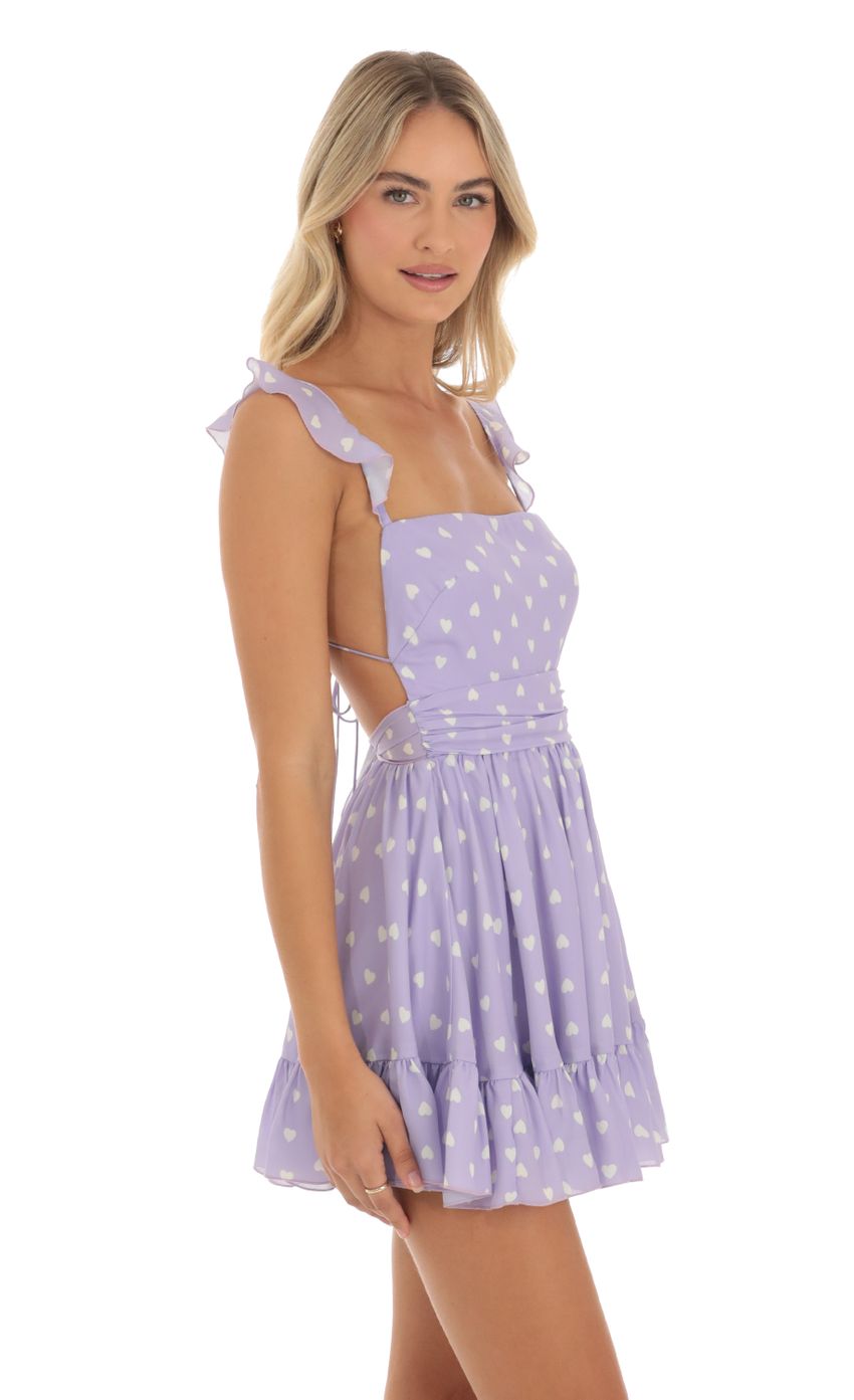 Picture Heart Fit and Flare Dress in Purple. Source: https://media-img.lucyinthesky.com/data/May23/850xAUTO/e18af38e-6265-4dc6-9abf-aba67b900c0d.jpg