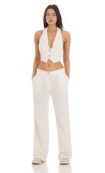 Picture Wide Leg Linen Pants in Ivory. Source: https://media-img.lucyinthesky.com/data/May24/150xAUTO/2622dc4d-7df2-4c36-bf3c-9a8513c69193.jpg