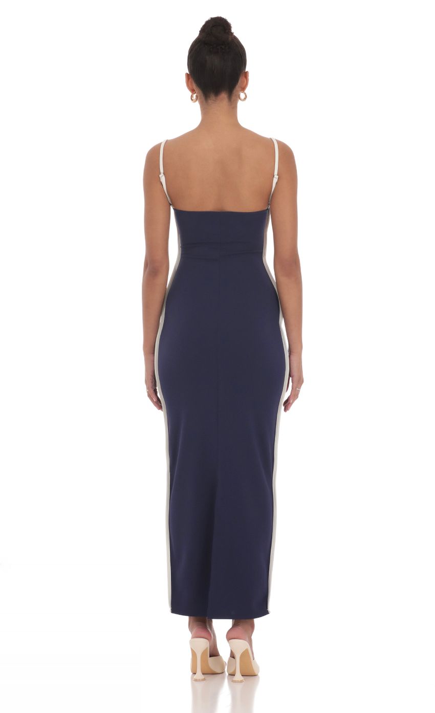 Picture Outline Maxi Dress in Navy. Source: https://media-img.lucyinthesky.com/data/May24/850xAUTO/873e01a3-a766-41e9-acb9-43f9402db6ba.jpg