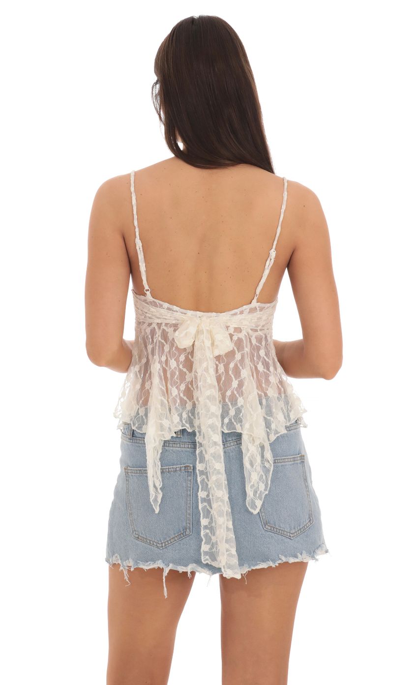 Picture Lace Babydoll Top in Cream. Source: https://media-img.lucyinthesky.com/data/May24/850xAUTO/88507d5e-ba72-4554-914b-2b9aa48a1a0c.jpg