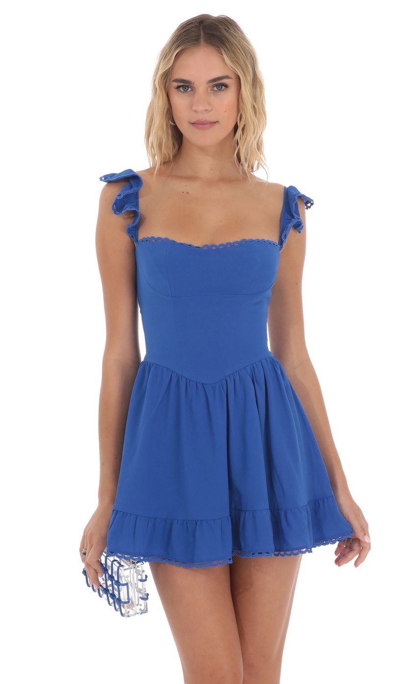 Picture Embroidered Trim A-line Dress in Blue. Source: https://media-img.lucyinthesky.com/data/May24/850xAUTO/8afd3af5-18d5-42dc-a493-b432f0c7da5a.jpg