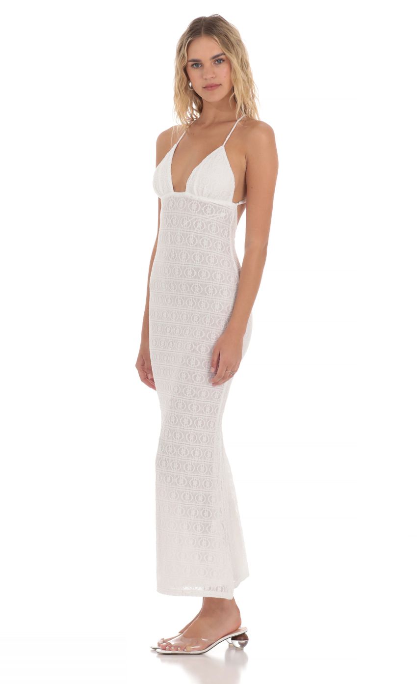 Picture Embroidered Mesh Maxi Dress in White. Source: https://media-img.lucyinthesky.com/data/May24/850xAUTO/a4b47b16-7621-423b-adf4-bd4aaef120a4.jpg