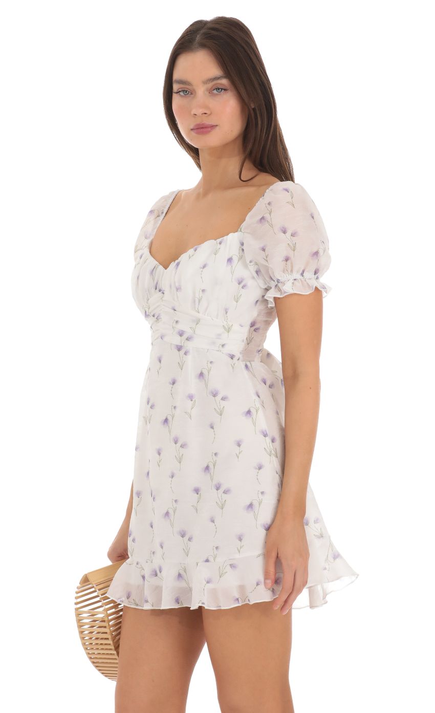 Picture Floral Fit and Flare Dress in White. Source: https://media-img.lucyinthesky.com/data/May24/850xAUTO/c230dcbe-1230-4071-83d8-d19eb6b8f013.jpg