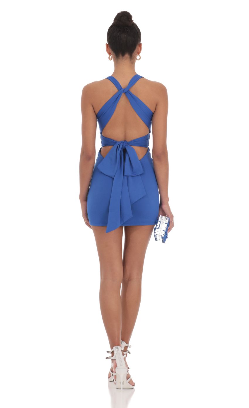 Picture Twist Open Back Dress in Blue. Source: https://media-img.lucyinthesky.com/data/May24/850xAUTO/e564f0d2-1f21-4e90-ac2a-fb16a27f1c87.jpg