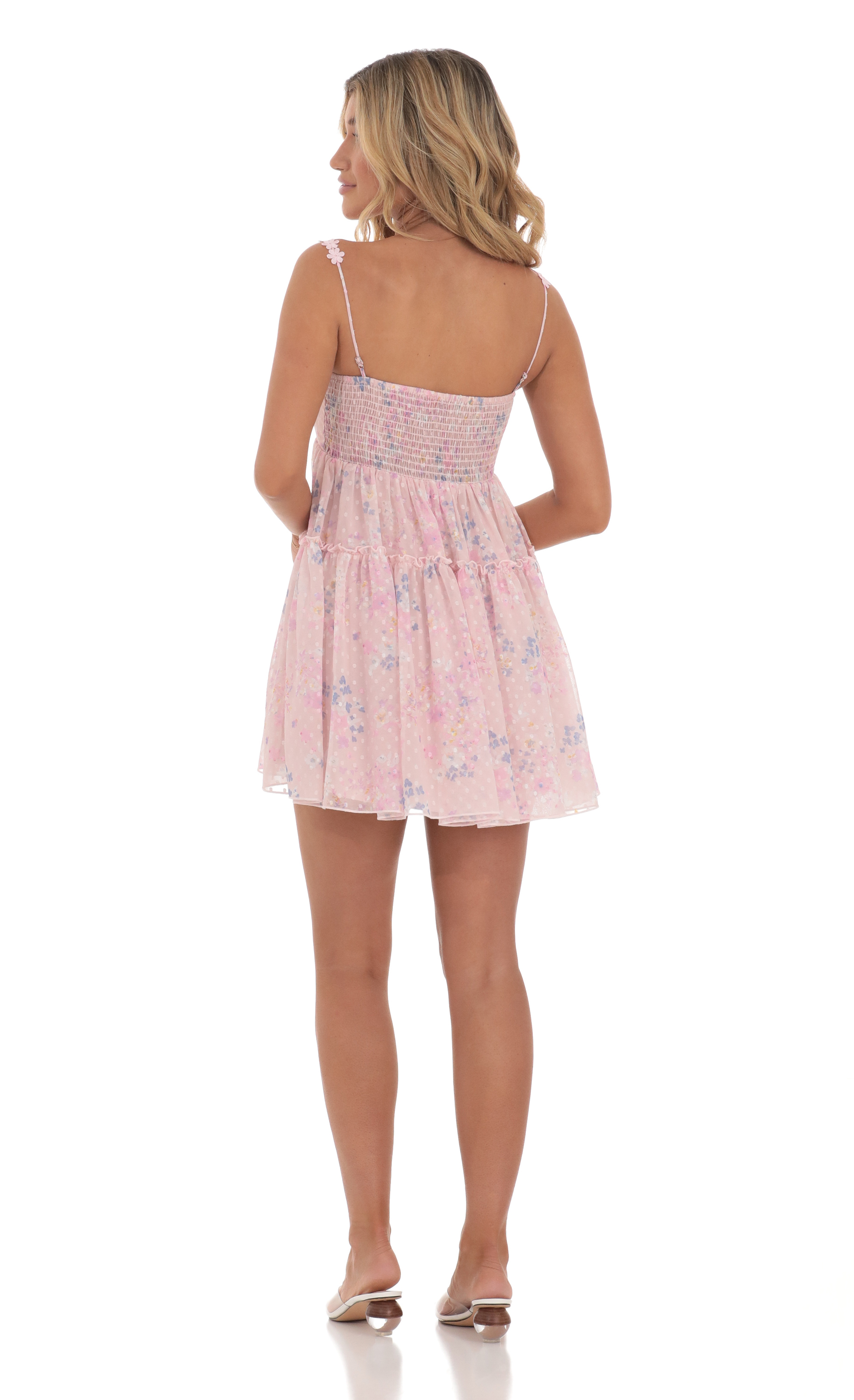 navy blue dress for baby girl BLOOM MIDI DRESS main image 0