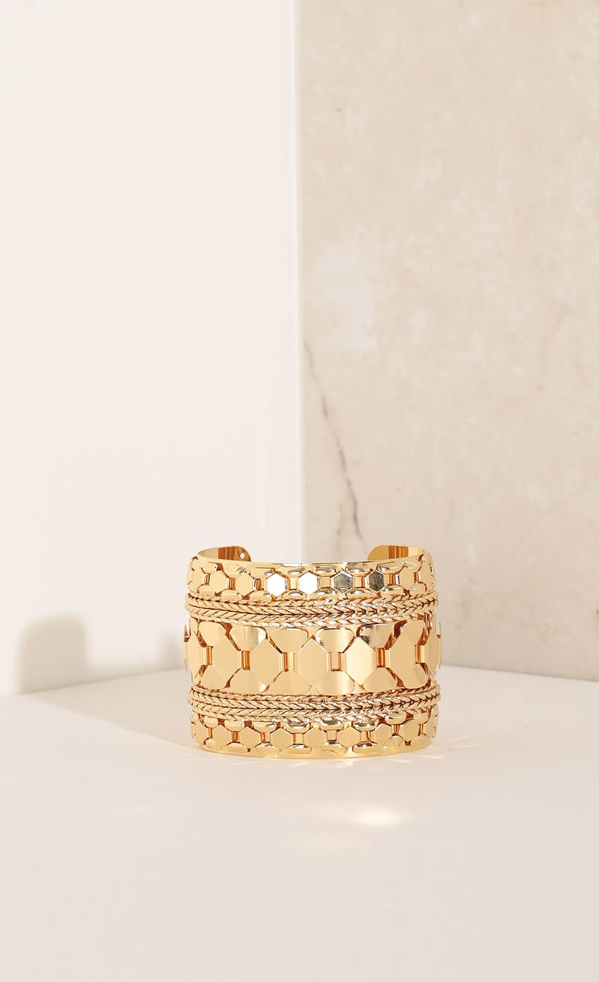 Picture Braided Statement Cuff In Gold. Source: https://media-img.lucyinthesky.com/data/Nov15_2/850xAUTO/0Y5A3036.JPG