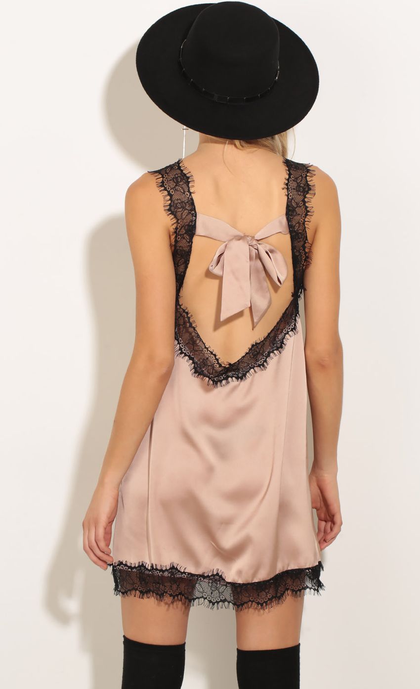 Picture Satin And Lace Shift Dress In Pink. Source: https://media-img.lucyinthesky.com/data/Nov16_1/850xAUTO/0Y5A2289.JPG