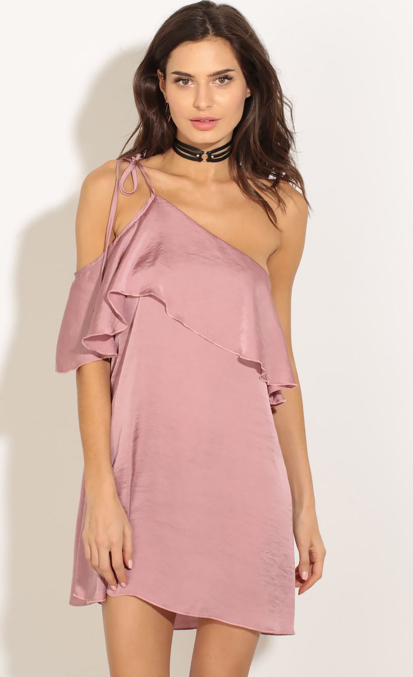 Picture Tiered Shoulder Dress In Pink. Source: https://media-img.lucyinthesky.com/data/Nov16_2/850xAUTO/0Y5A5502.JPG