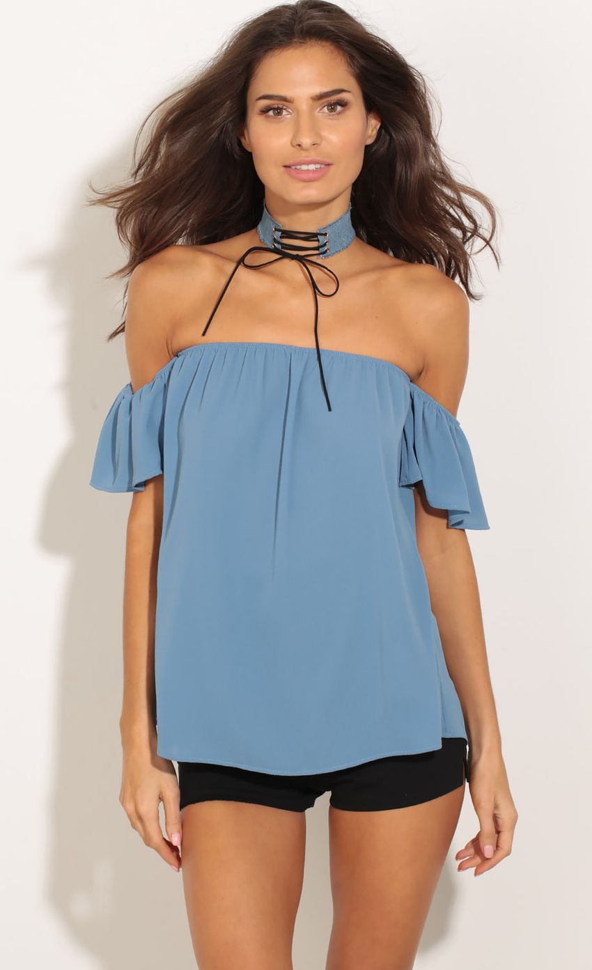 Picture Off The Shoulder Top In Blue. Source: https://media-img.lucyinthesky.com/data/Nov16_2/850xAUTO/0Y5A9945.JPG