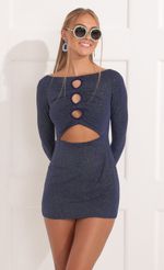 Picture Dress in Navy Blue Shimmer. Source: https://media-img.lucyinthesky.com/data/Nov21_1/150xAUTO/1V9A7830.JPG