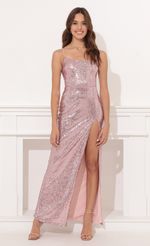 Picture Sequin Luxe Maxi in Iridescent white. Source: https://media-img.lucyinthesky.com/data/Nov21_2/150xAUTO/1V9A3088.JPG