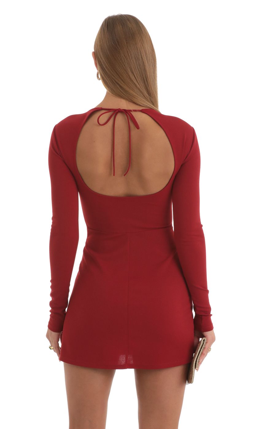 Picture Crepe Corset Dress in Red. Source: https://media-img.lucyinthesky.com/data/Nov22/850xAUTO/7e0582f6-b530-44ea-835f-2131c210f6b1.jpg