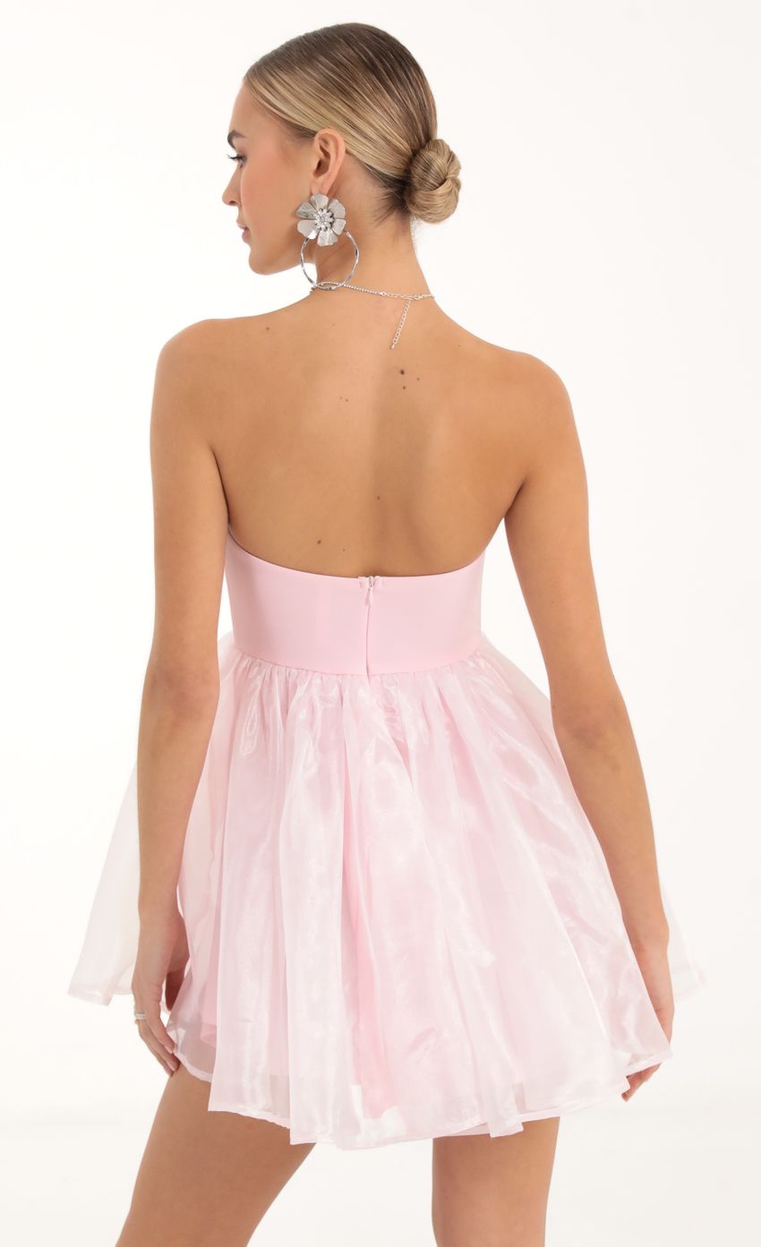 Picture Corset Baby Doll Dress in Pink. Source: https://media-img.lucyinthesky.com/data/Nov22/850xAUTO/88f63991-b8e5-45cd-ba74-39f911e42375.jpg