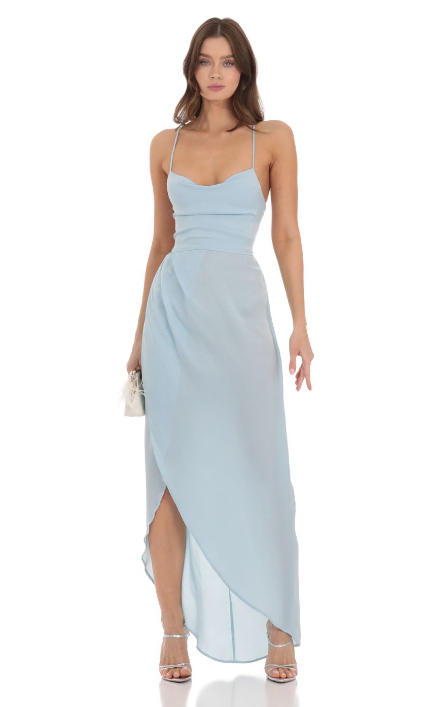 Picture Satin Luxe Maxi in Dusty Blue. Source: https://media-img.lucyinthesky.com/data/Nov23/850xAUTO/008197af-821f-45c7-80a7-721ca2eb1c57.jpg