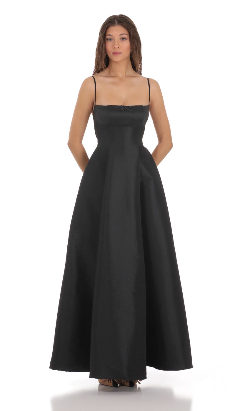 Product image for A-lined Maxi Dress in Black