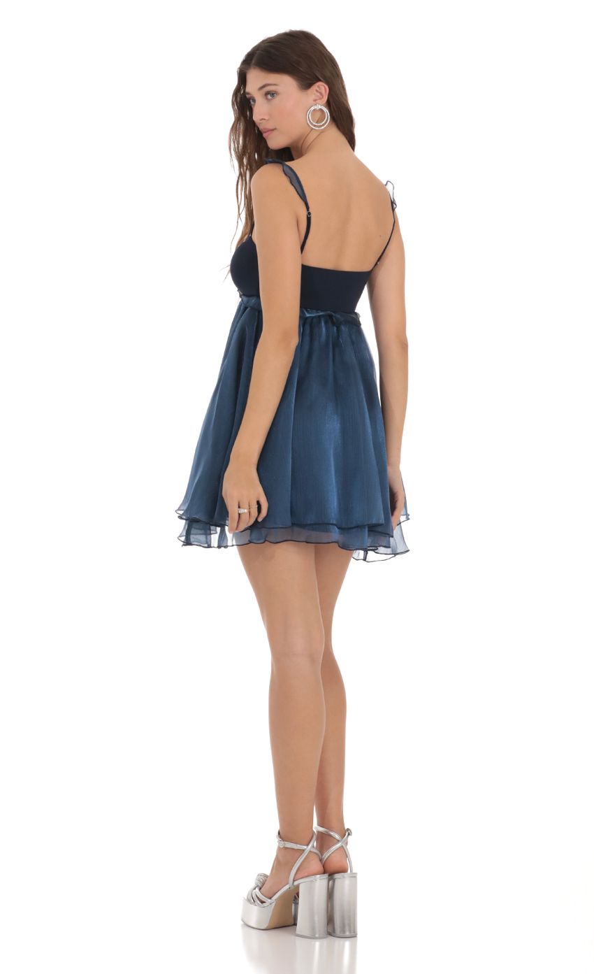 Picture  Front Tie Flare Babydoll Dress Navy. Source: https://media-img.lucyinthesky.com/data/Nov23/850xAUTO/8dbce3a0-9ef7-4ab3-a11d-1e9673137f89.jpg