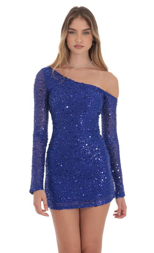 red glitter short dress Ava