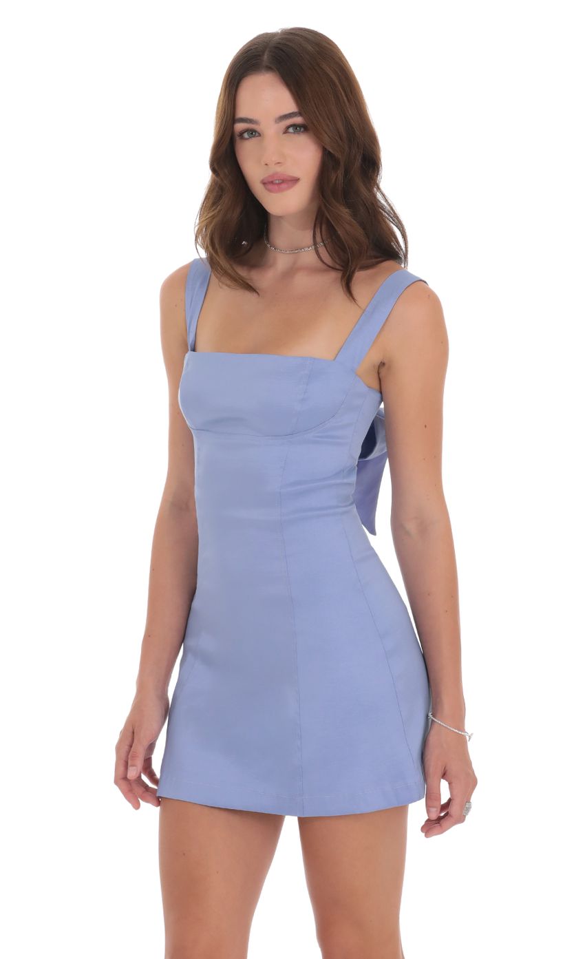 Picture Back Bow Bodycon Dress in Powder Blue. Source: https://media-img.lucyinthesky.com/data/Nov24/850xAUTO/fb06d1ad-8054-45f7-8609-c494a7ad3d13.jpg