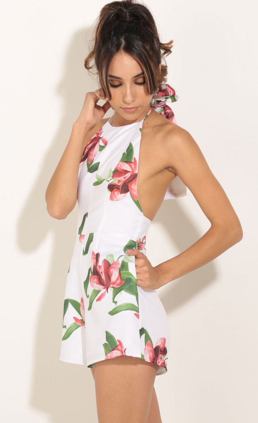 Picture Floral Halter Playsuit In Ivory. Source: https://media-img.lucyinthesky.com/data/Oct15_2/850xAUTO/0Y5A1879.JPG