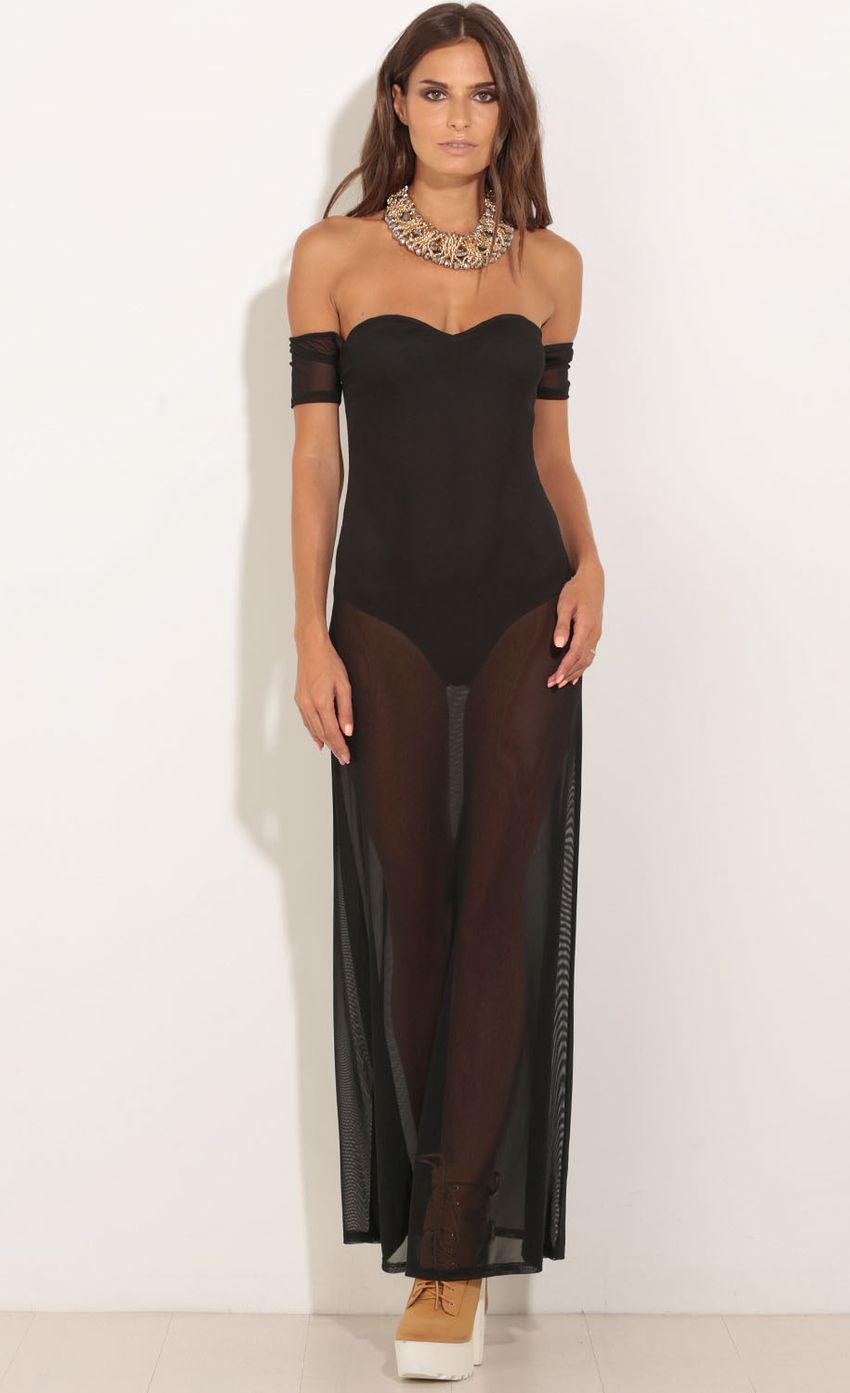 Picture Off-The-Shoulder Maxi Bodysuit In Black. Source: https://media-img.lucyinthesky.com/data/Oct15_2/850xAUTO/0Y5A4143.JPG