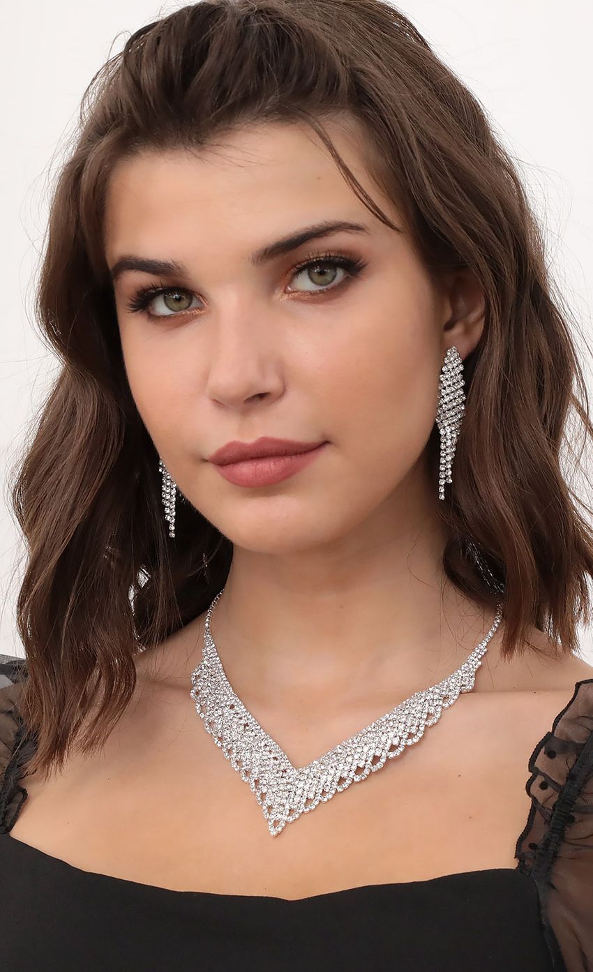 Picture Crystal Statement Necklace and Earring Set. Source: https://media-img.lucyinthesky.com/data/Oct20_2/850xAUTO/1V9A35731.JPG