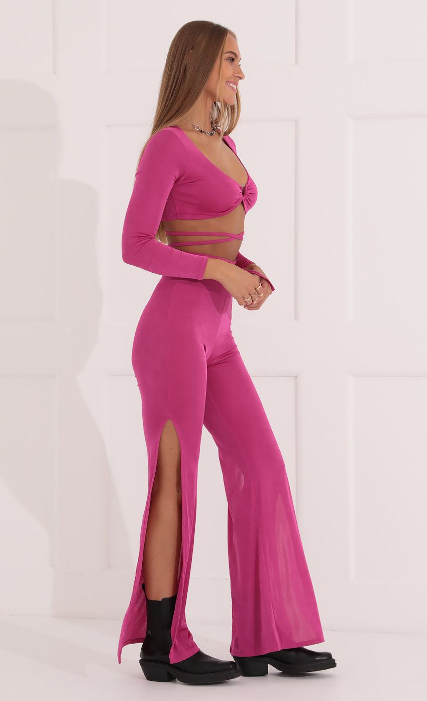 Picture Two Piece Set in Fuschia. Source: https://media-img.lucyinthesky.com/data/Oct21_1/850xAUTO/1V9A5470.JPG