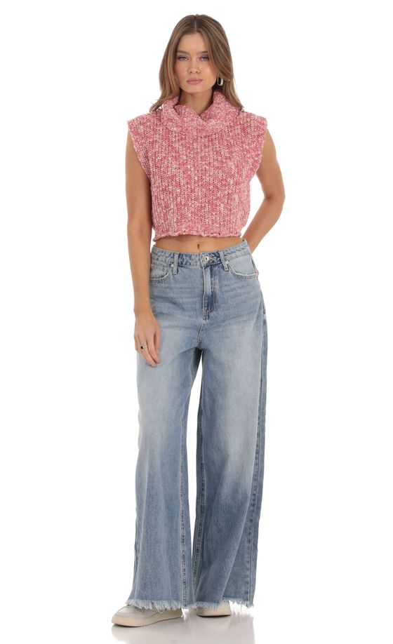 Wide Leg Jeans in Light Denim