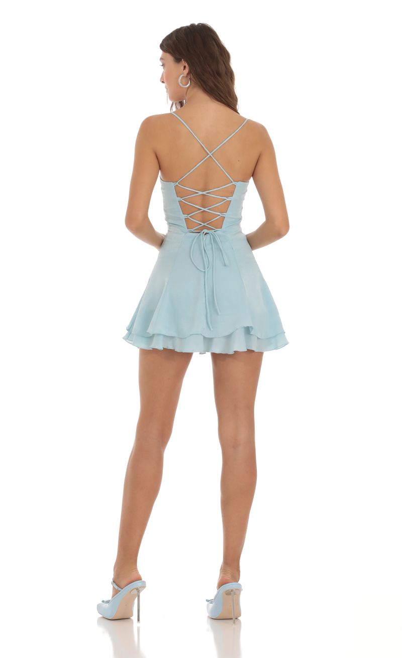 Blue Skies Corset Dress