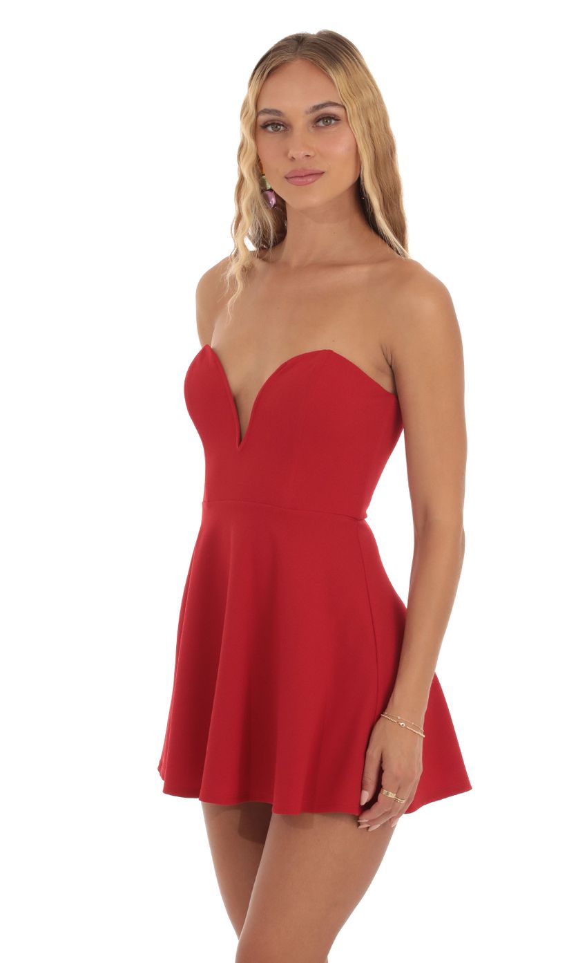 Picture Strapless Corset Dress in Red. Source: https://media-img.lucyinthesky.com/data/Oct23/850xAUTO/6d444d00-01be-4dea-9206-98f347164a89.jpg