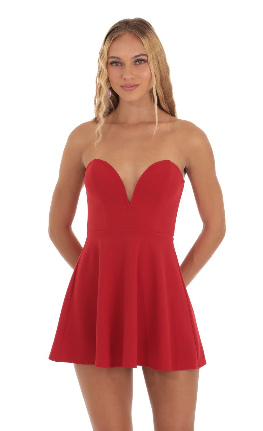 Picture Strapless Corset Dress in Red. Source: https://media-img.lucyinthesky.com/data/Oct23/850xAUTO/ba872189-a6a3-4718-9b79-a72c549f0a9c.jpg