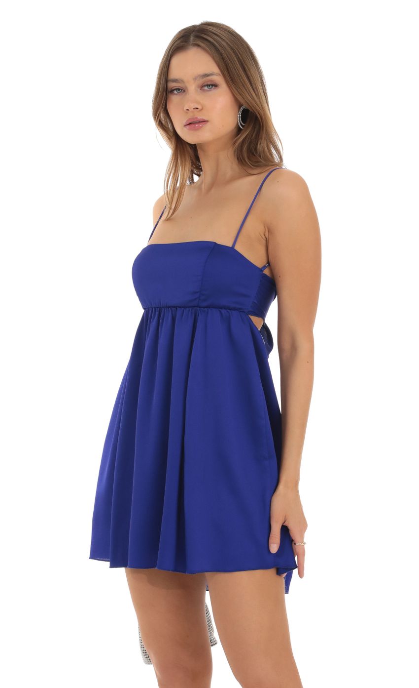 Picture Juno Satin Babydoll Dress in Blue. Source: https://media-img.lucyinthesky.com/data/Oct23/850xAUTO/dd39033a-84e3-4c13-9347-483ba5d7c606.jpg