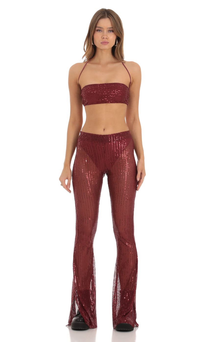 Picture Sequin Striped Two Piece Set in Red. Source: https://media-img.lucyinthesky.com/data/Oct23/850xAUTO/ee221096-ef14-4ca1-b377-6e802604dfad.jpg
