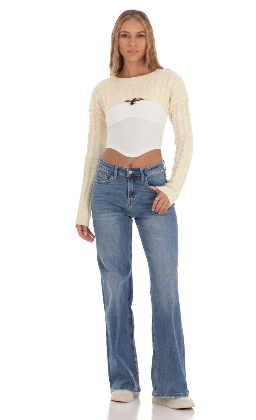 Picture Crop Knit Top in Cream. Source: https://media-img.lucyinthesky.com/data/Oct23/850xAUTO/f0e0916d-67d2-4fe4-acd4-f5629d84acac.jpg