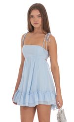 Picture Chiffon Baby Doll Dress in Sky Blue. Source: https://media-img.lucyinthesky.com/data/Oct24/150xAUTO/da441e57-0873-4c0c-97d1-b5a4f9c6ffcf.jpg