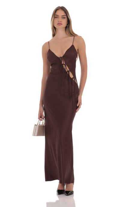 アリソンブラウンMIDNIGHT TALKS SILKY LONG DRESS Photo2023-05-16174906_2048x.