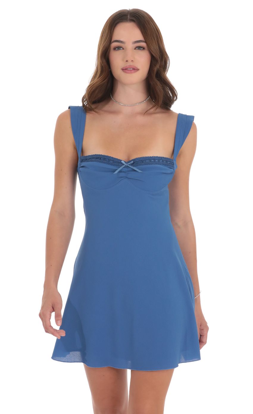 Picture Lace Trim Wide Strap Dress in Blue. Source: https://media-img.lucyinthesky.com/data/Oct24/850xAUTO/29160d2c-5999-467e-acb0-03e03aa3be3f.jpg