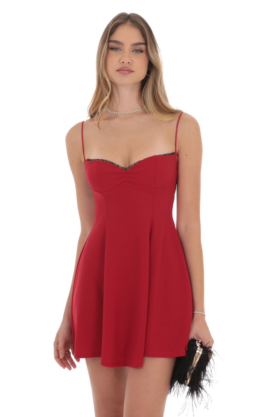 Picture Back Lace A-Line Dress in Red. Source: https://media-img.lucyinthesky.com/data/Oct24/850xAUTO/3d0d8643-1478-4f61-a9e7-76533f9abff8.jpg