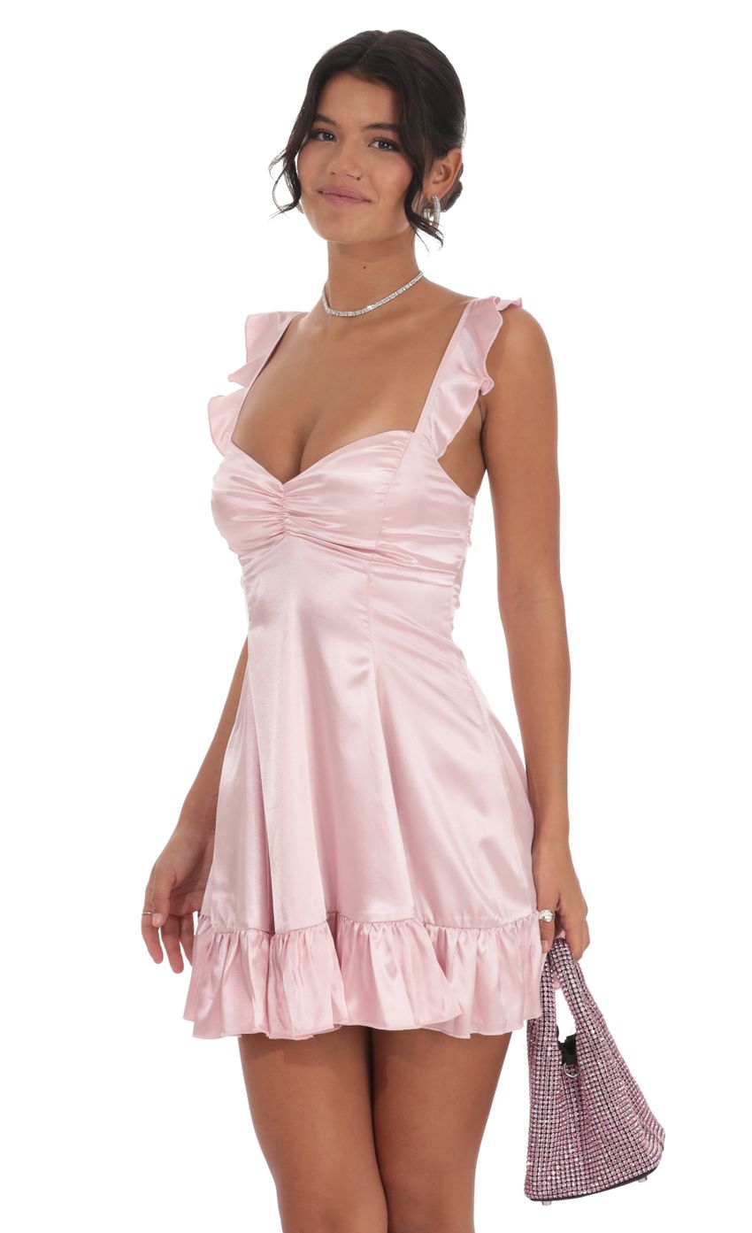 Picture A-Line Dress in Pink. Source: https://media-img.lucyinthesky.com/data/Oct24/850xAUTO/685c5a9e-8bdf-40e3-aae3-57e560ac4936.jpg