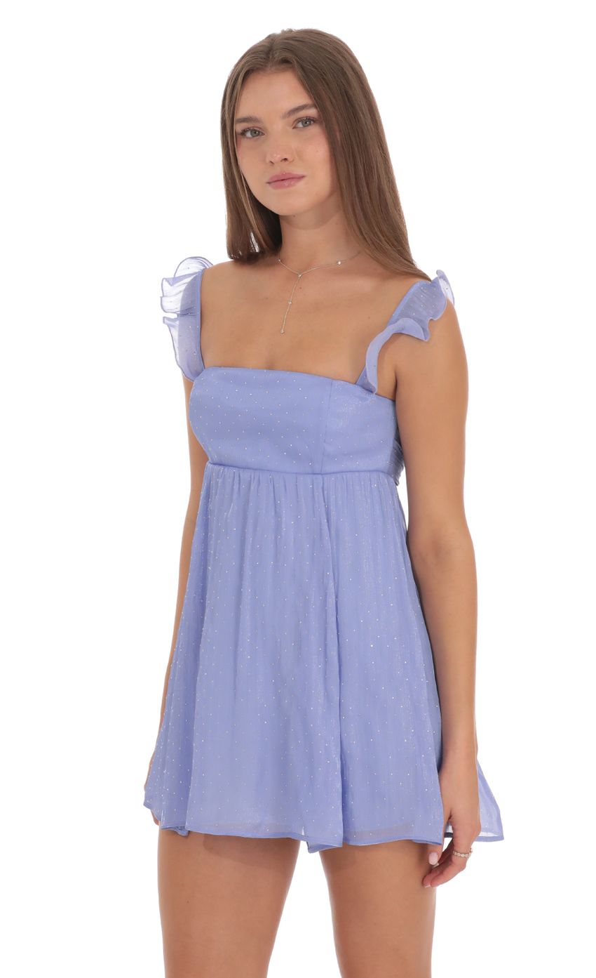 Picture Rhinestone Ruffle Strap Babydoll Dress in Periwinkle. Source: https://media-img.lucyinthesky.com/data/Oct24/850xAUTO/c5ba9196-01b5-42c3-aa1d-b806219e3b1d.jpg