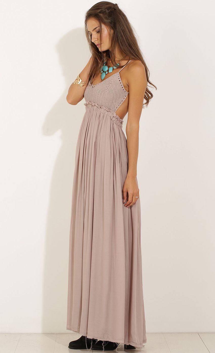 Picture Backless Maxi Dress in Mocha. Source: https://media-img.lucyinthesky.com/data/Sep15_1/850xAUTO/0Y5A2007.JPG