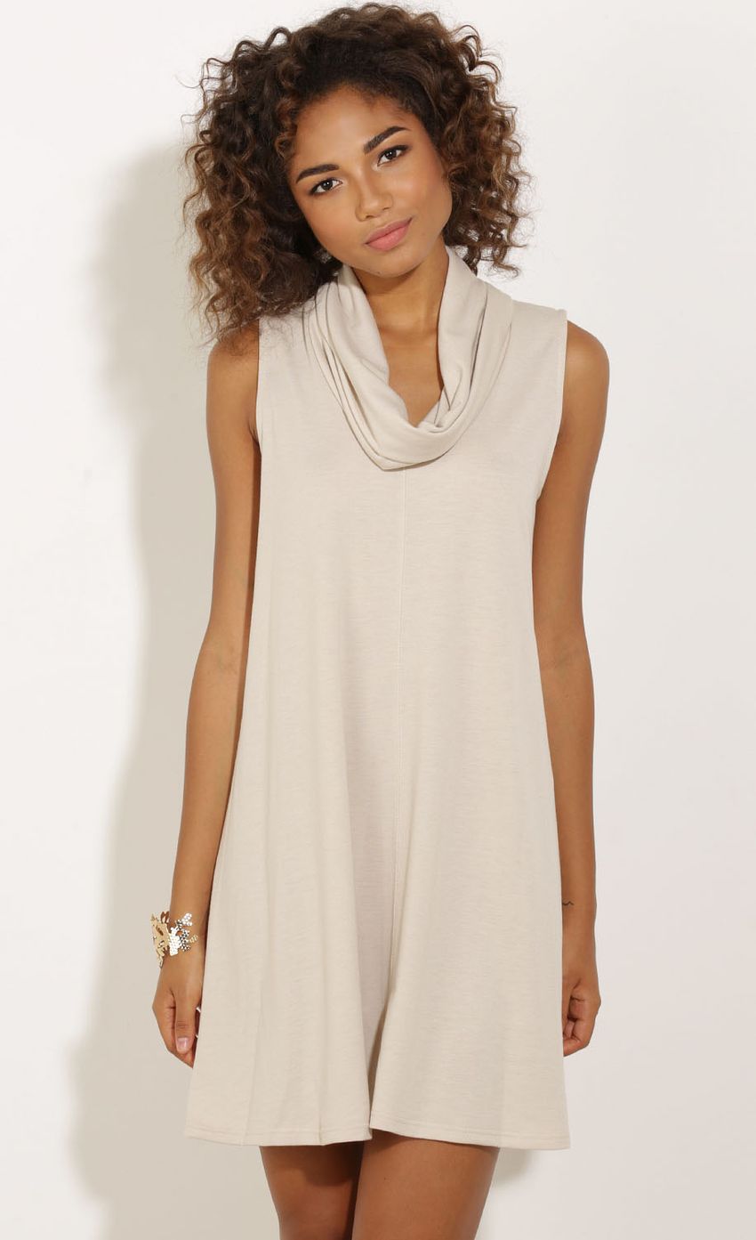 Picture Cowl Neck Shealth Dress In Nude. Source: https://media-img.lucyinthesky.com/data/Sep15_2/850xAUTO/0Y5A7547.JPG