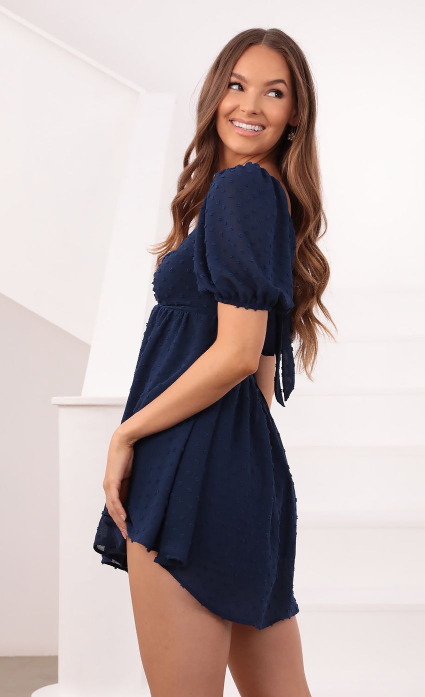 Picture Louisa Baby Doll Dress in Navy. Source: https://media-img.lucyinthesky.com/data/Sep21_1/850xAUTO/1V9A1000.JPG