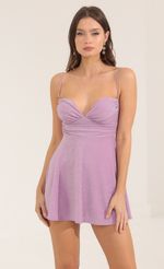 Picture Sweetheart Knit Metallic Dress in Purple. Source: https://media-img.lucyinthesky.com/data/Sep22/150xAUTO/d5733a78-c893-4551-b1e5-fb24fd611db9.jpg