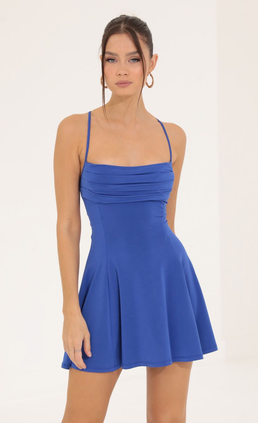 Picture A-Line Dress in Blue. Source: https://media-img.lucyinthesky.com/data/Sep22/850xAUTO/5b9f6be8-186c-443f-a9ef-a493115ccbc7.jpg
