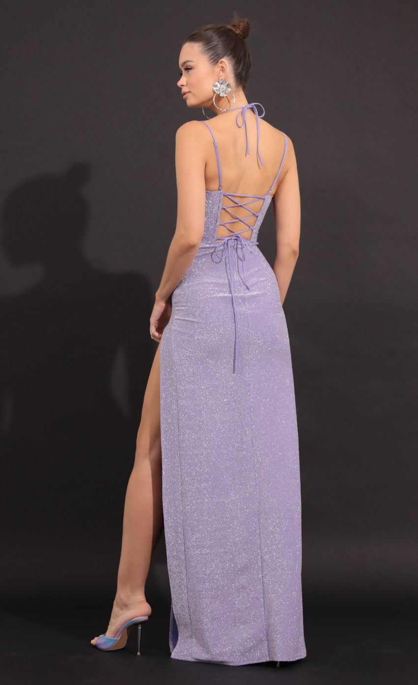 Picture Knit Corset Maxi Dress in Purple. Source: https://media-img.lucyinthesky.com/data/Sep22/850xAUTO/be7e06bc-0e69-485d-9536-93ea4338356d.jpg
